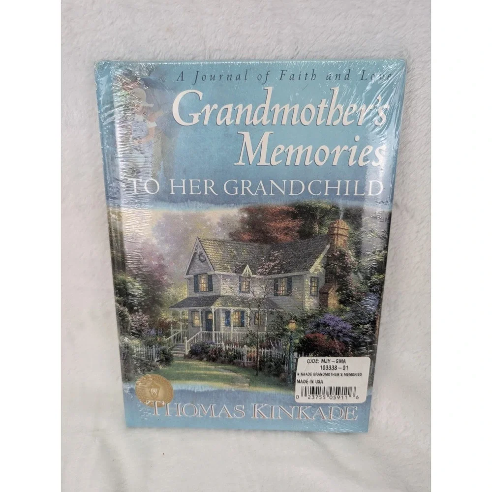 Grandmother's Memories To Her Grandchild Keepsake Book by Thomas Kinkade